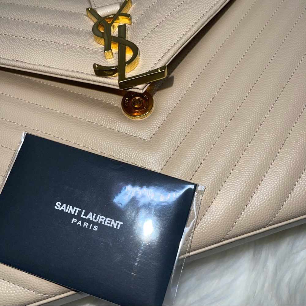 YSL Saint Laurent large envelope bag - Picture 7 of 12